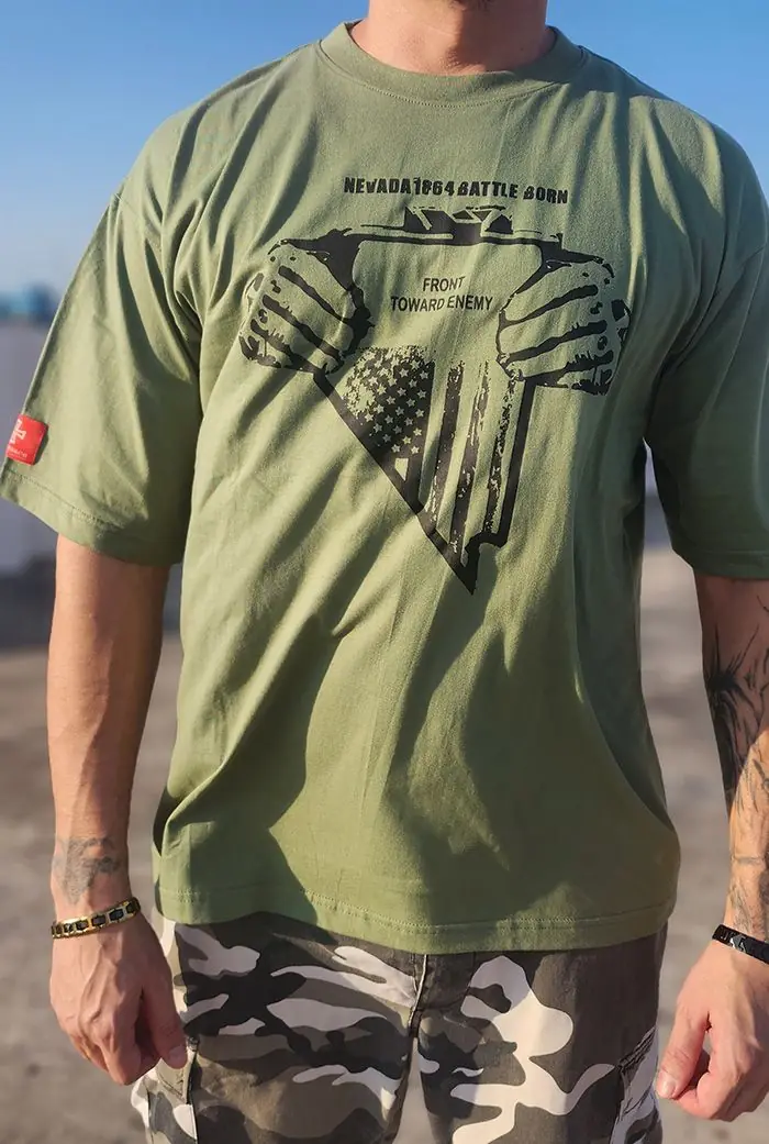 Handmade upcycled Red+Baron T-shirt